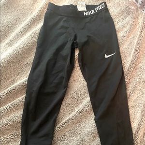 Women’s Nike Pro Full length Black leggings XS